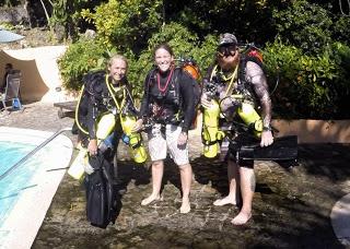 Technical diving in January - Sunny and bright !!!