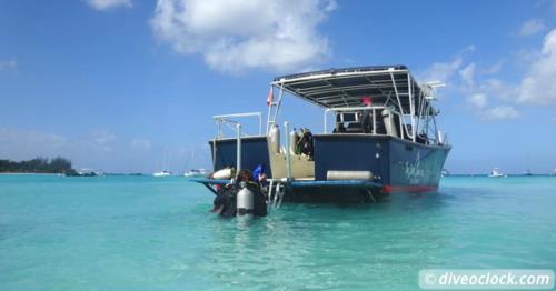 Diving the G-spot on Barbados!