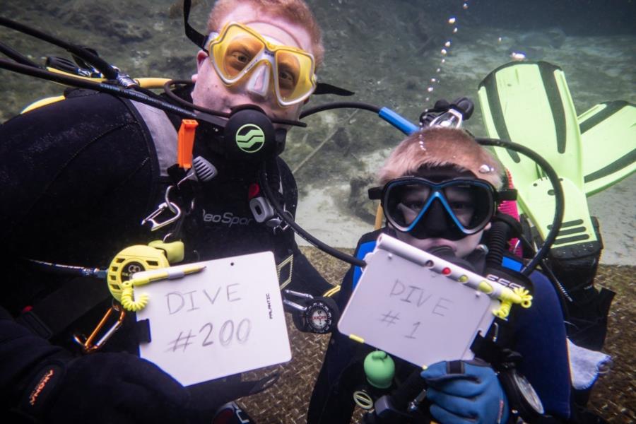 Blue Grotto Dive Resort - First dive