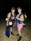 Rockin out on a night dive at Windy Point in Austin TX