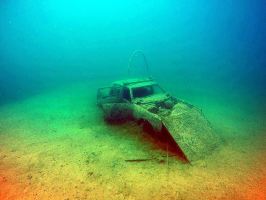 White Star Quarry - Police Car