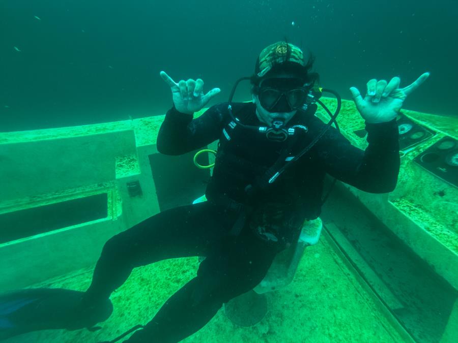 Fantasy Lake Adventure Park - First dive pic
