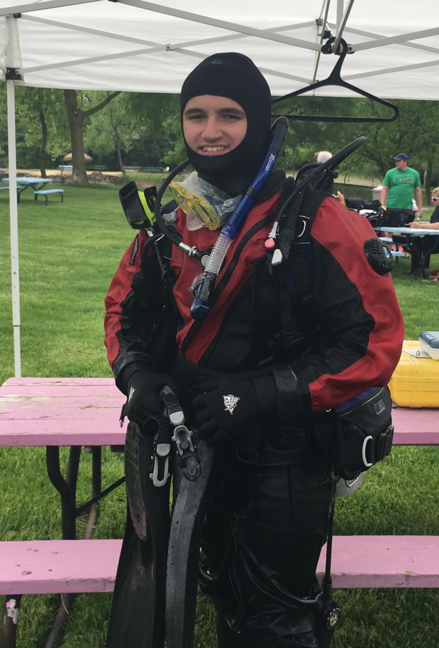 Haigh Quarry - Drysuit cert