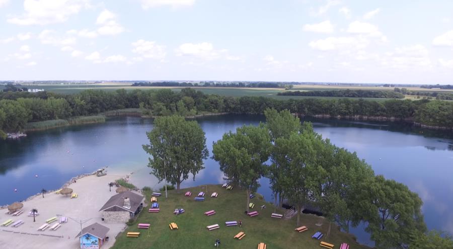 Haigh Quarry - Aerial