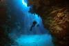 The Canyon - Scuba divers underwater in The Canyon