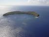 Arial view of Molokini Crater