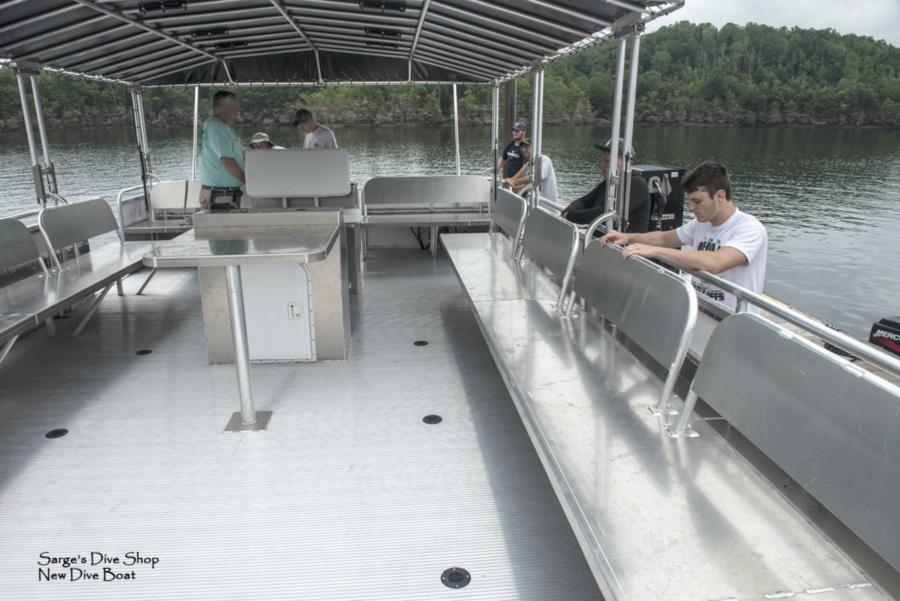 Summersville Lake - New Dive Boat 39’ x 14’_ 4