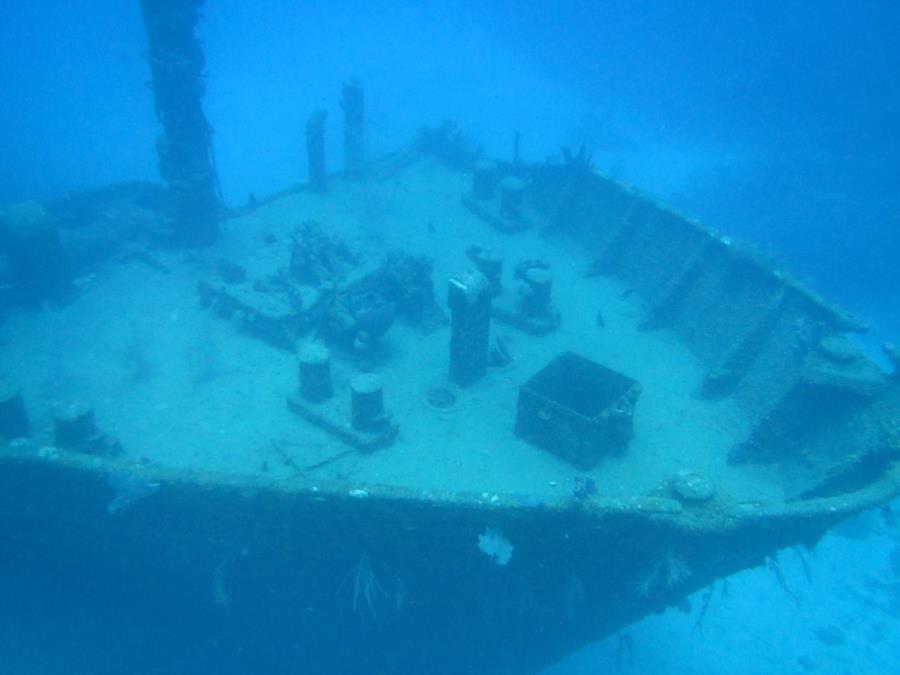 Wreck of El Aguila (El Aguilar) (The Eagle) - Deck