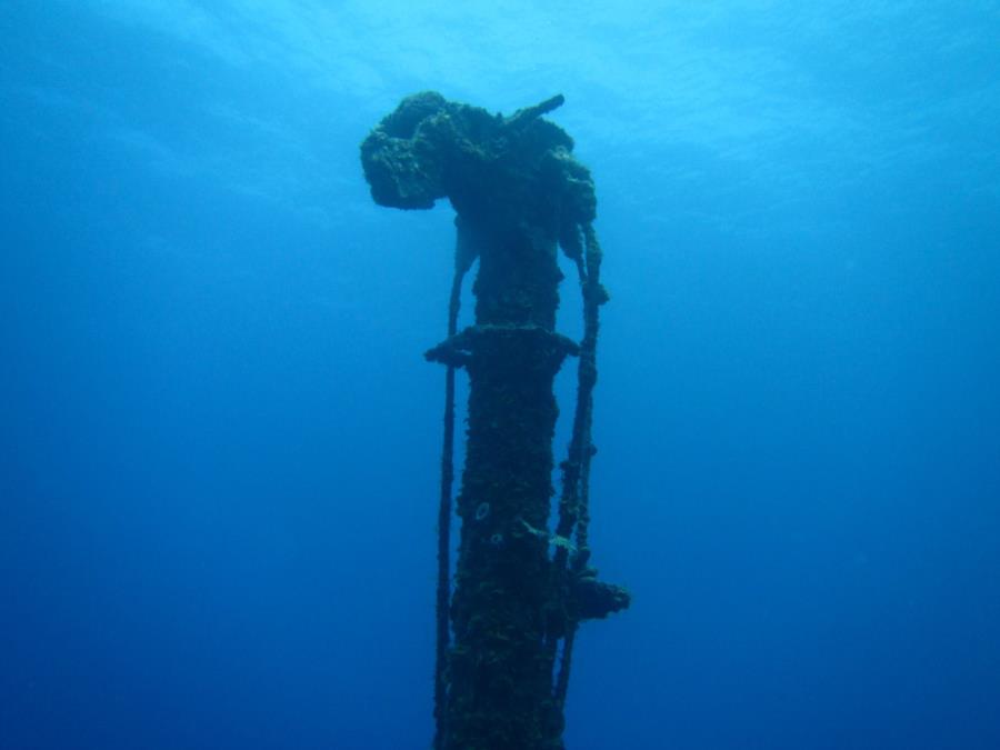 Wreck of El Aguila (El Aguilar) (The Eagle) - Mast