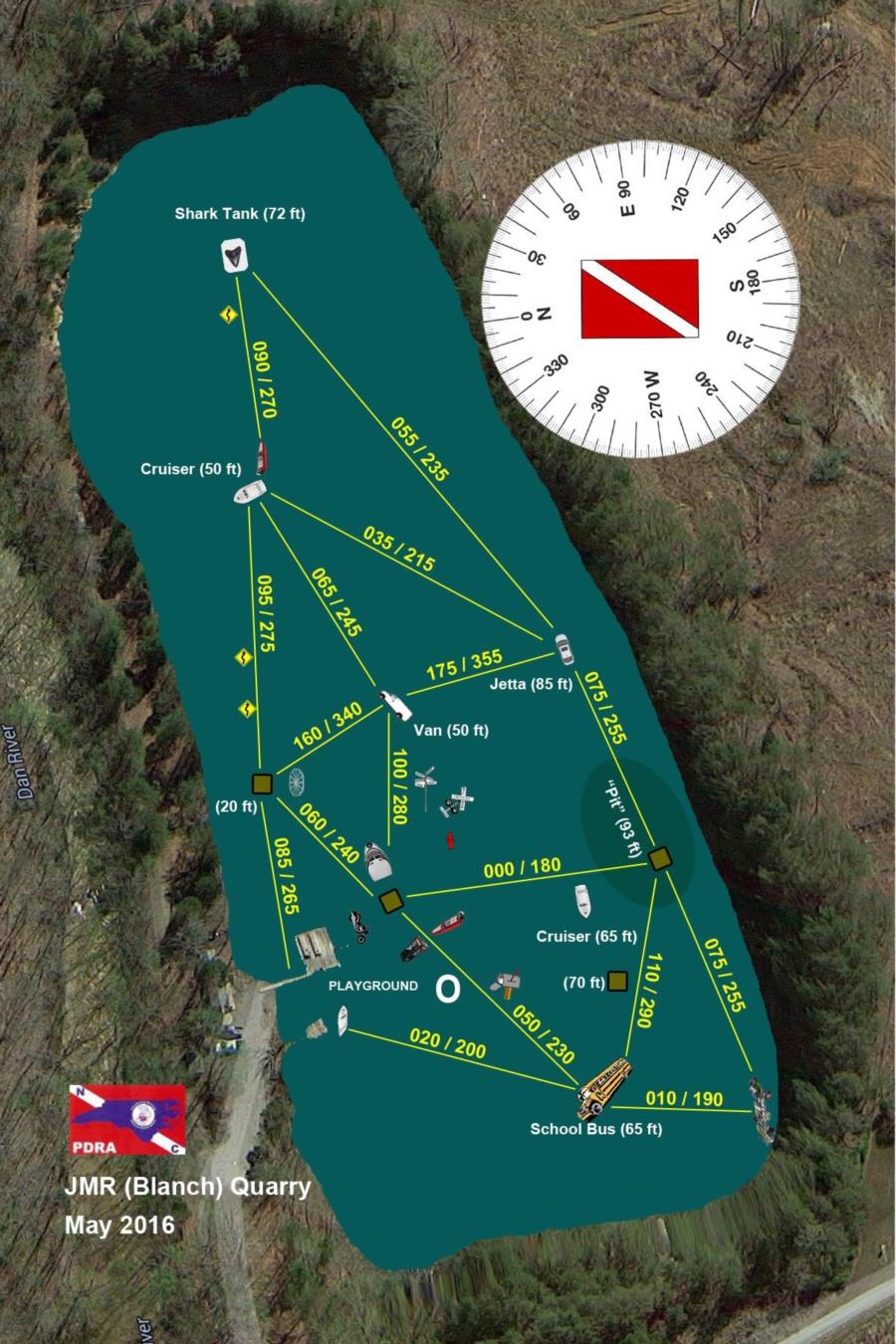 James M. Robertson Quarry - Blanche Prison - PDRA - JMR map