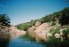 Above water view of Inks Lake