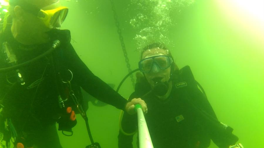 Wheeler Branch Lake - Dive Buddy Julee - AOW PADI