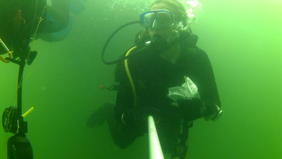 Wheeler Branch Lake - Dive Buddy Julee - AOW PADI