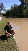 Comal river, chocolate milk, one day after heavy rain - Greg