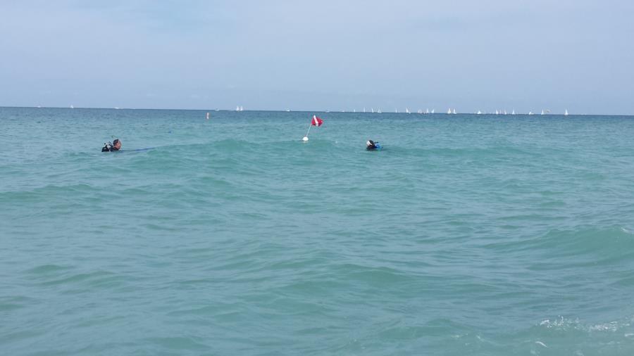 Venice Beach - boats in background