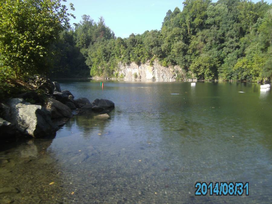 Rappahannock/Fredericksburg Quarry - Beach entry