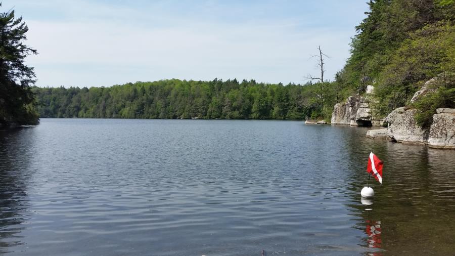 Lake Minnewaska - Minnewaska Beach