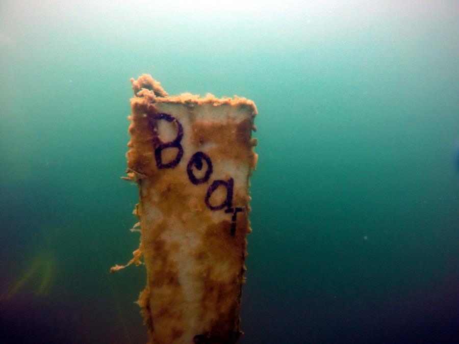 Jone’s Quarry - Boat Sign