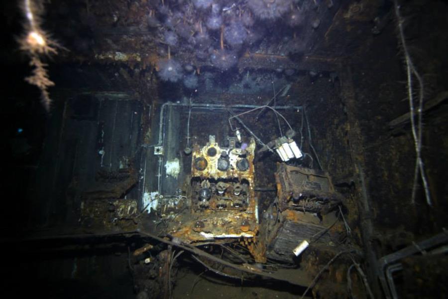 Bell Island Shipwrecks - The Marconi Room of the S.S. Rose Castle