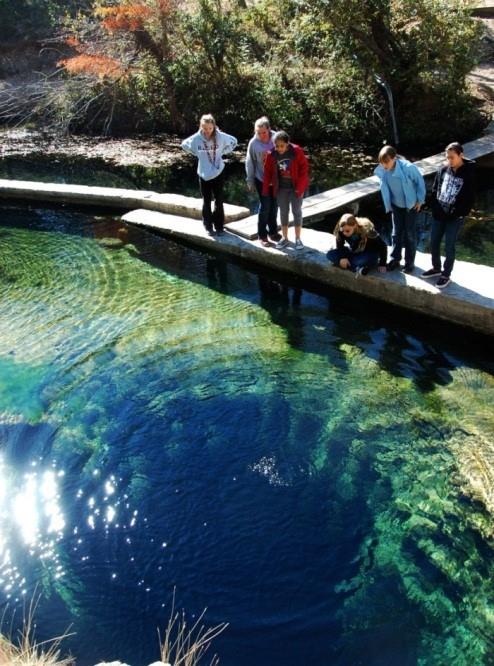 Jacob’s Well - View of Jacob’s Well from above