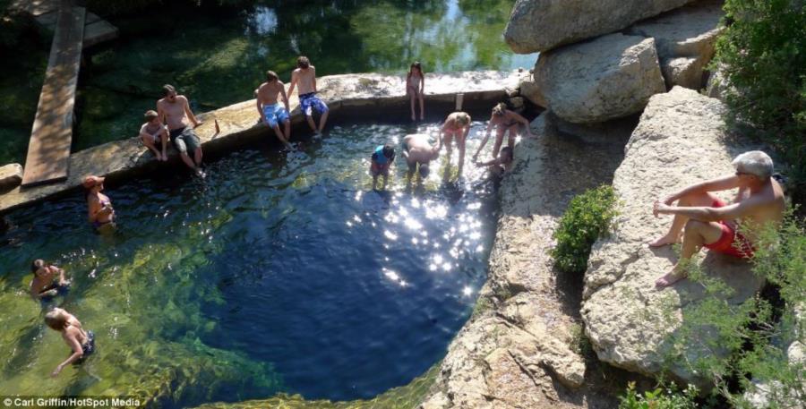 Jacob’s Well - Swimming at Jacobs Well