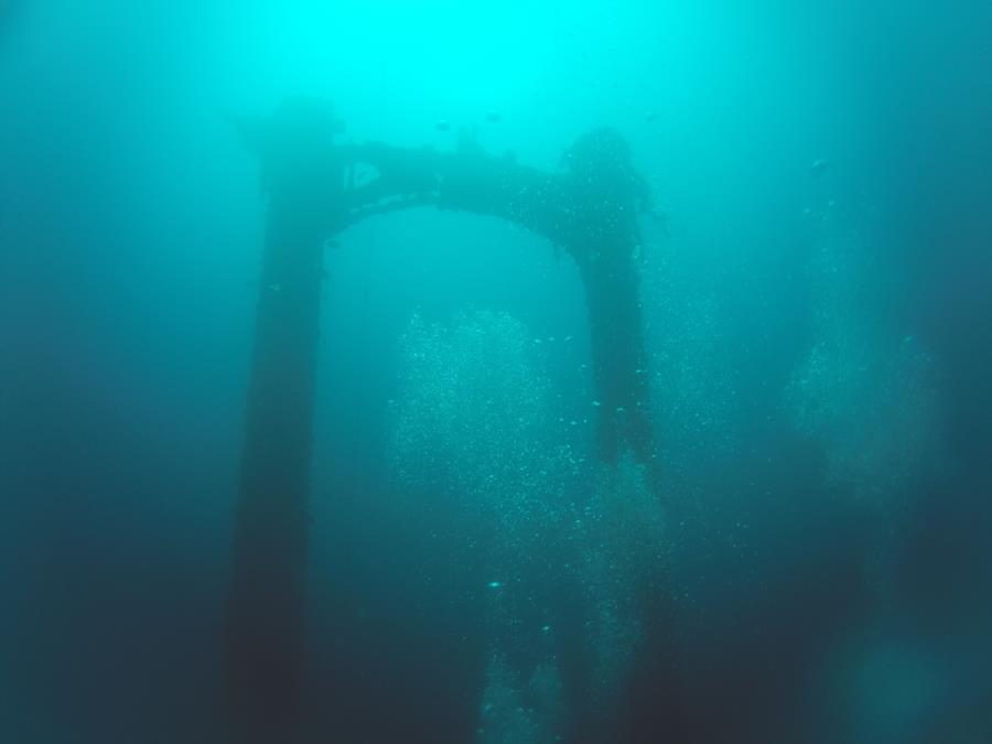 Kitsugawa Maru aka Kitzugawa Maru - Stern Mast