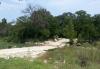 Big Sandy Creek Swimming Hole - One lane bridge with water flow