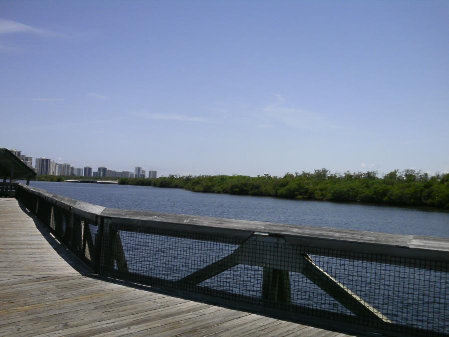 John D MacArthur Beach State Park - The walk to the beach