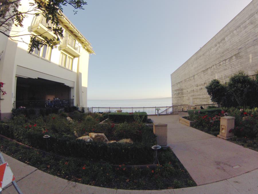 Aeneas Beach - Street View of Entry to Aeneas Beach