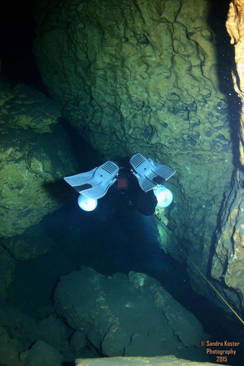 The Cave at Blue Grotto (aka: Blue Grotto Cave) - Backside bottom