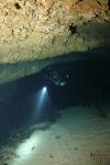 The Cave at Blue Grotto (aka: Blue Grotto Cave) - Exiting the Cave