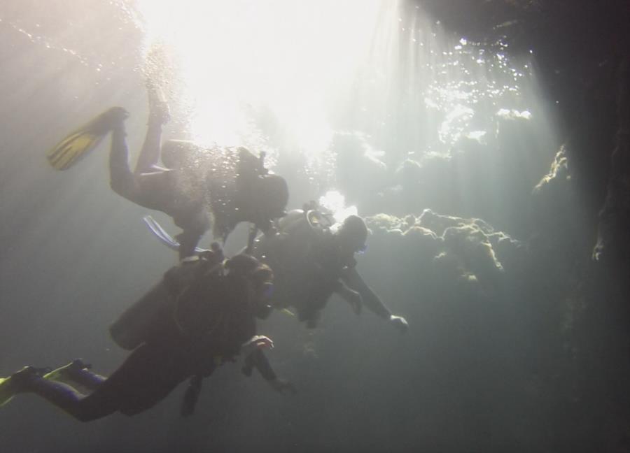 Poor Knights Islands - Romi and Serg