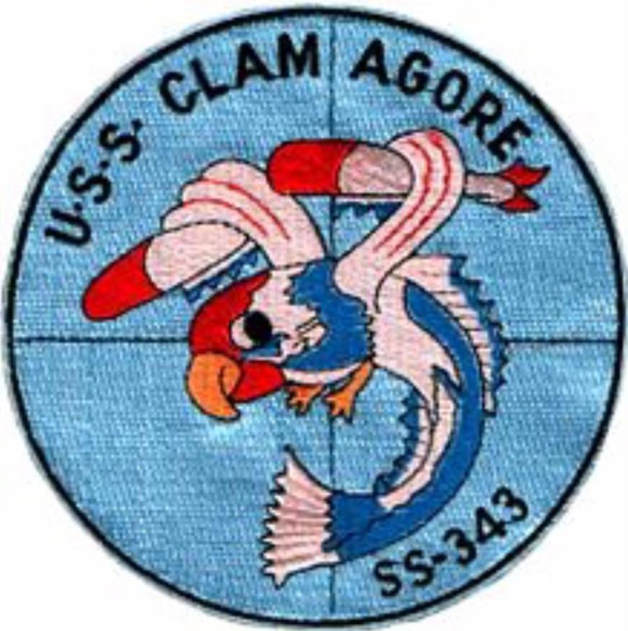 USS Clamagore - Skips logo