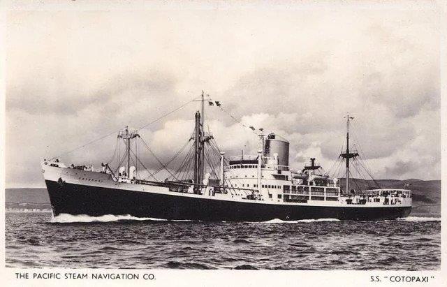 Bear wreck AKA SS Cotopaxi - SS Cotopaxi in better times