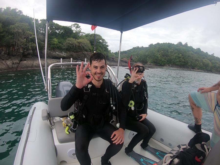 Barracuda Island Dive - buddyes