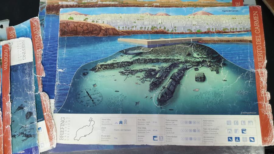 Pecios de Puerto del Carmen (Port Carmen Wrecks) - Pecios de Puerto del Carmen