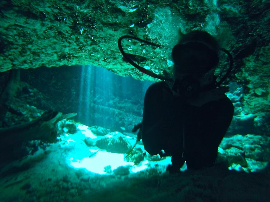 Ginnie Springs - Cave entrance