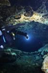 Ginnie Springs - Hill 400 jump, a beautiful section of cave