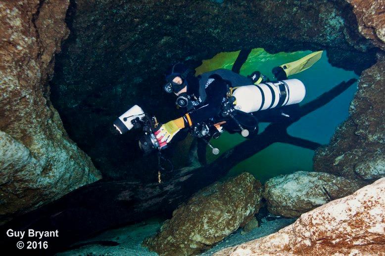 Little River Springs - Entering the cavern zone