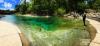 Little River Springs - Looking towards main steps, full river in view, water low