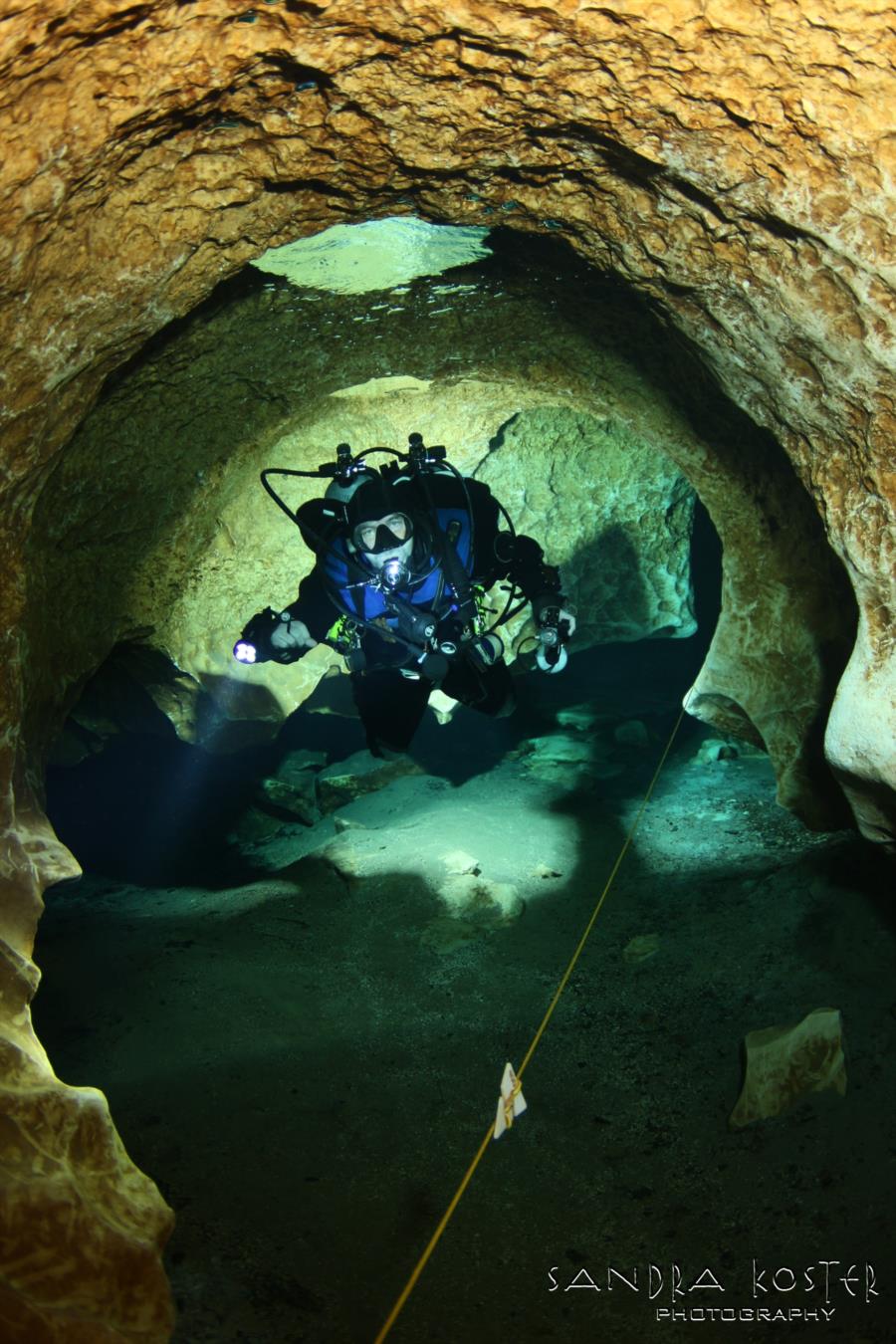 Little River Springs - inside the cave