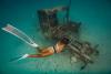 Wreck at Le Meridien Maldives House Reef
