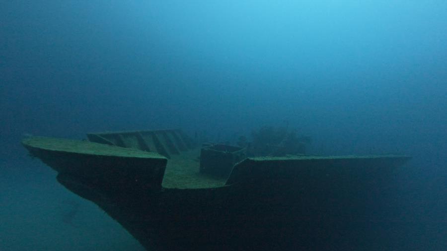 Um El-Faroud - Oil Tanker Wreck, Zurrieq, Malta - Um El-Faroud - Bow