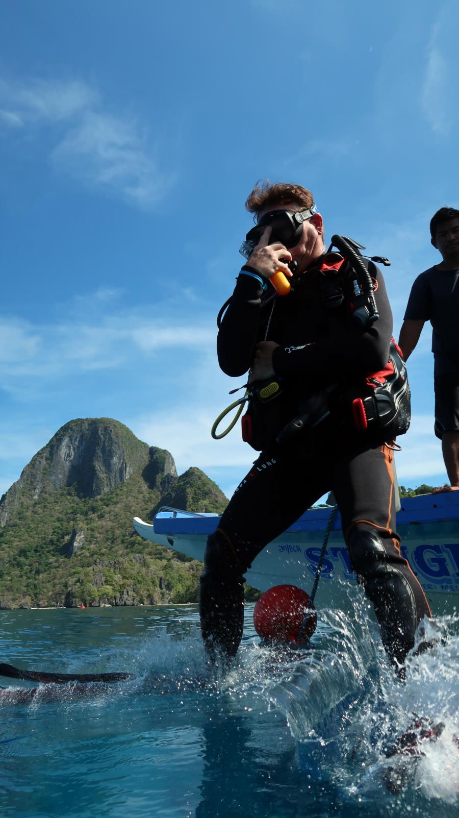 Diving in El Nido