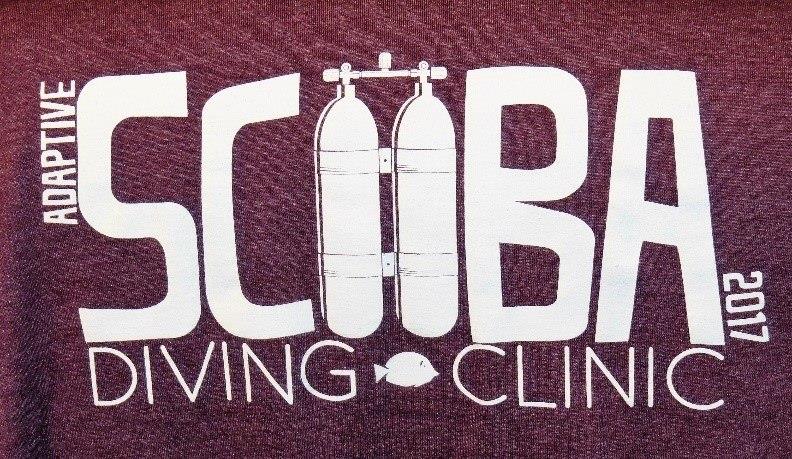 Adaptive Diving Tee Shirt Front