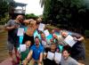 IDC Graduation Day, Mango Inn, Utila, Honduras - Juanchis