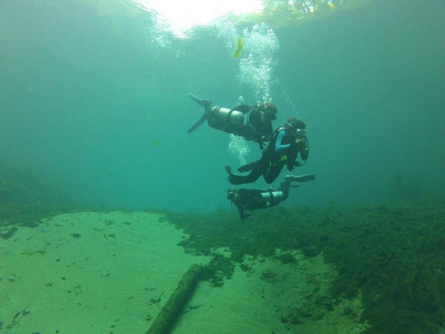 Playing in sidemount