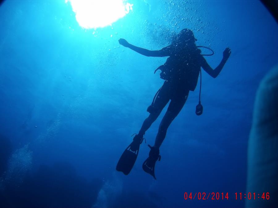 My girl in Cozumel