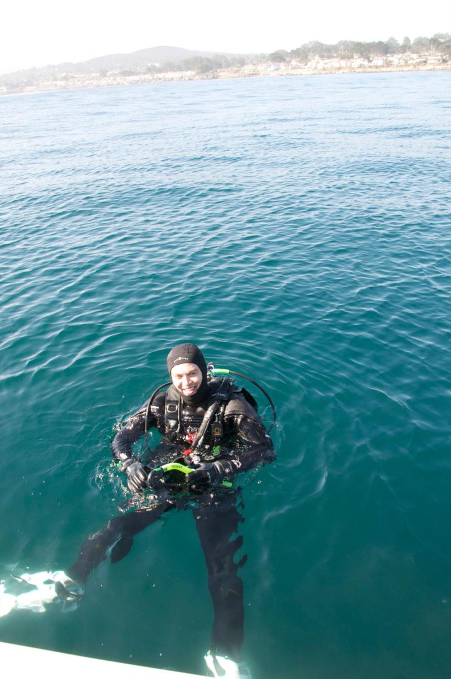 Boat Dive in Monterey Ca