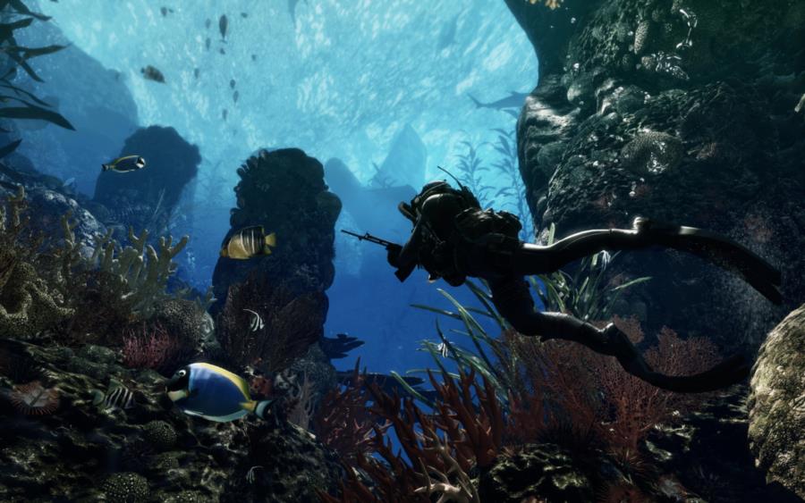 Call of Duty Ghosts Underwater Scene